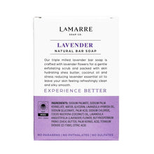 Load image into Gallery viewer, Lavender Natural Bar Soap
