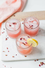 Load image into Gallery viewer, Rose Honey Lemon Cocktail Mixer and Mocktail Mixer, 16 fl oz
