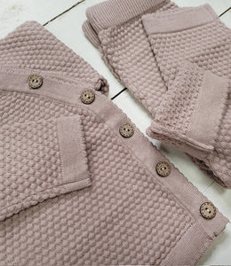 Noah Cotton Knit 2pc Infant Set