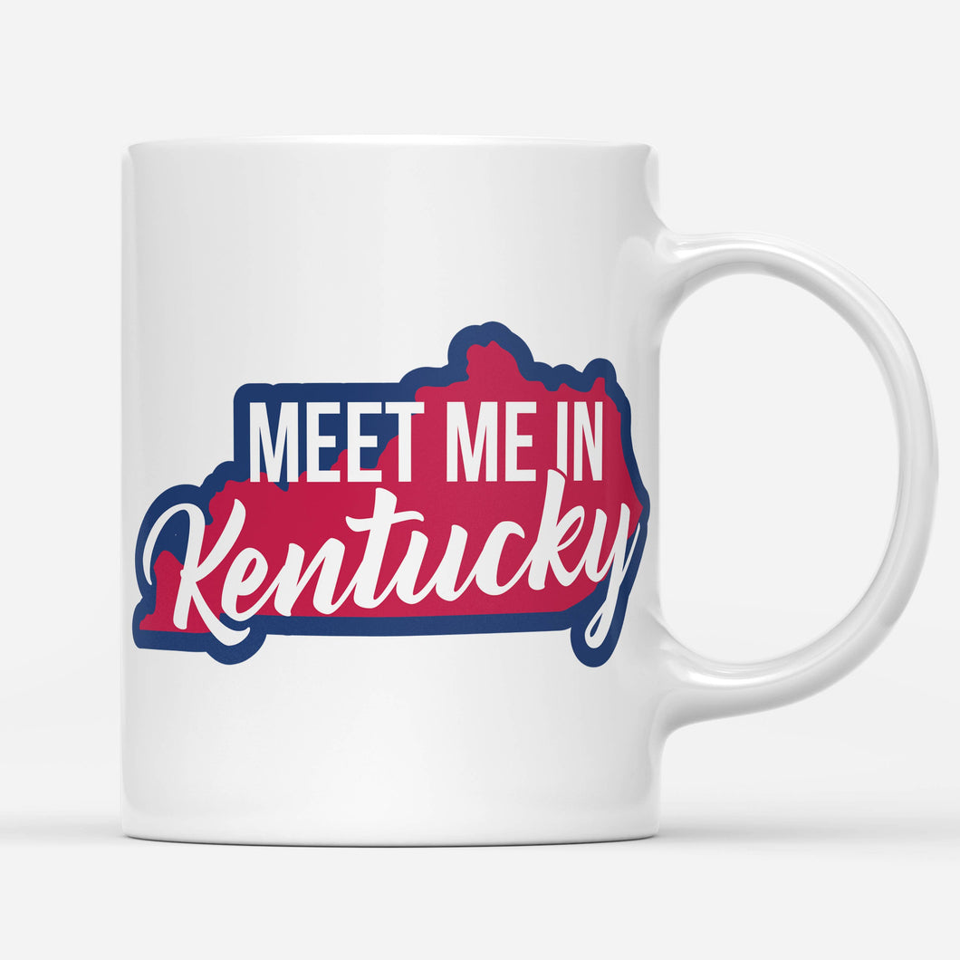 Meet Me In Kentucky - Ceramic Coffee Mug