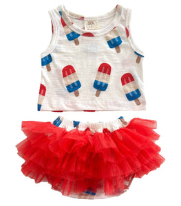 Popsicle / Organic Tutu Bloomer Set (Baby - Kids)