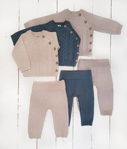 Sasha Knit Shirt & Pant Set