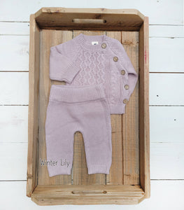 Sasha Knit Shirt & Pant Set