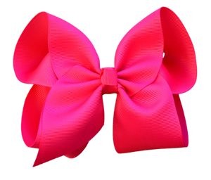 3 Solid Grosgrain Bow