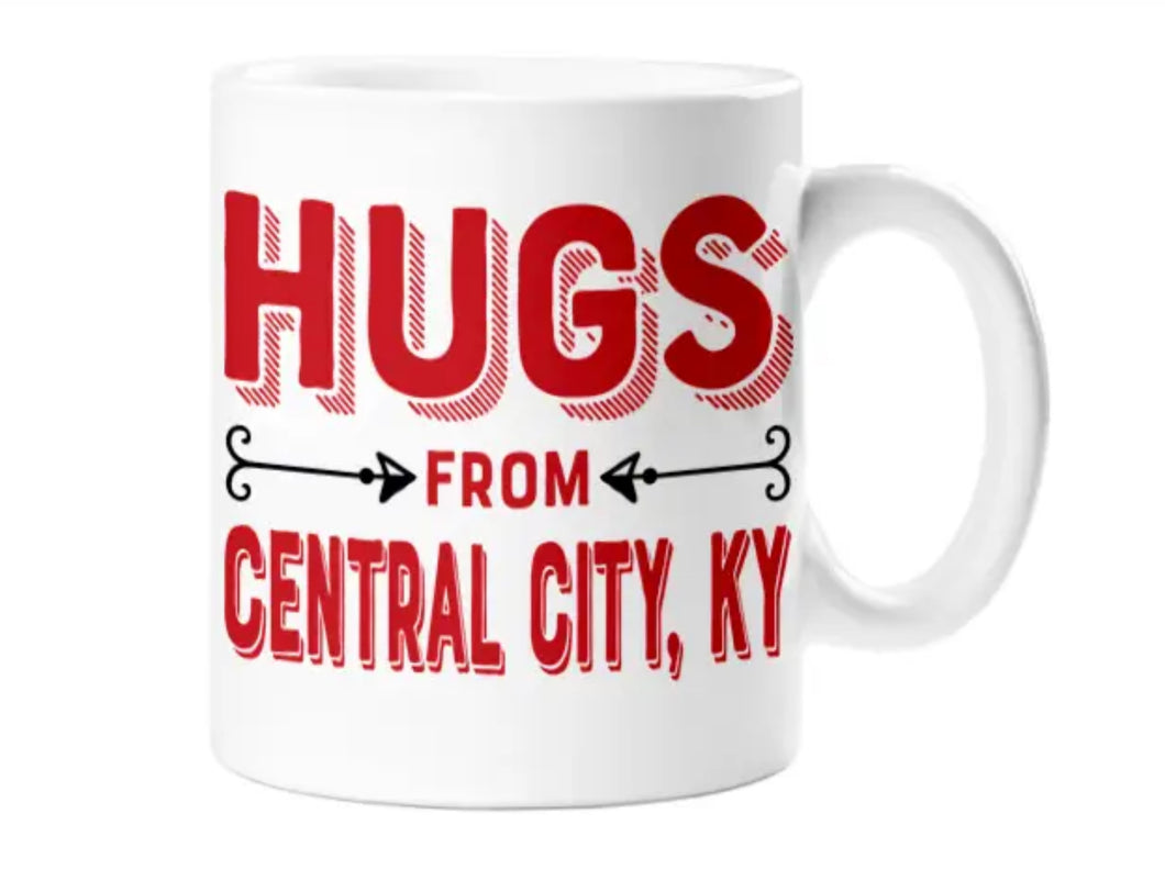 Hugs from Central City Mug