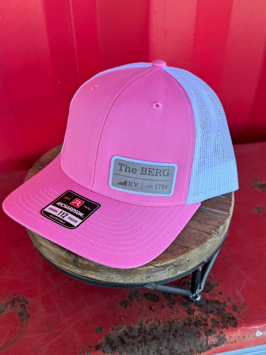 The BERG Suede Patch Richardson Hat