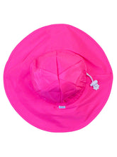 Load image into Gallery viewer, Kids Neon Magenta Sun Protective Hat
