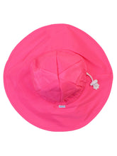 Load image into Gallery viewer, Kids Neon Magenta Sun Protective Hat
