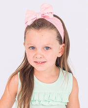 Load image into Gallery viewer, Girls Pink Big Bow Headband
