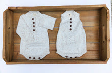 Load image into Gallery viewer, Micah Knit Sweater Romper 3pc set
