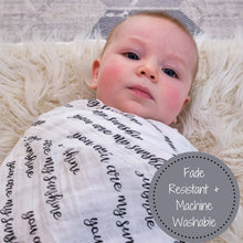 Load image into Gallery viewer, You Are My Sunshine Baby Swaddle Blanket
