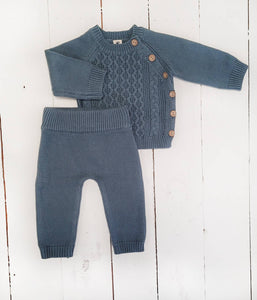 Sasha Knit Shirt & Pant Set