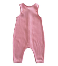 Load image into Gallery viewer, Pink / Organic Ribbed Bay Jumpsuit (Baby - Kids)
