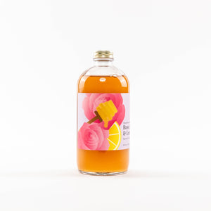 Rose Honey Lemon Cocktail Mixer and Mocktail Mixer, 16 fl oz