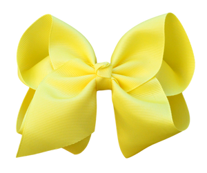 3 Solid Grosgrain Bow