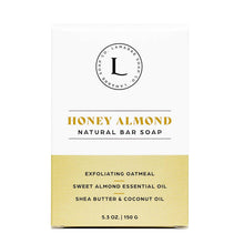 Load image into Gallery viewer, Honey Almond Natural Bar Soap
